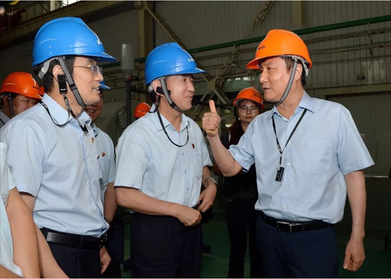 省总工会主席郭大为调研qwdb鉴黑担保网，为企业转型发展点赞！